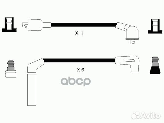 Провода зажигания 8287 NGK