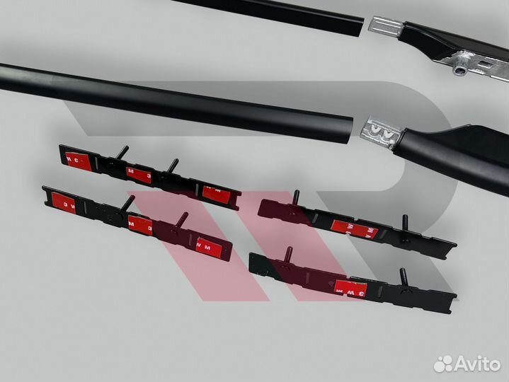 Рейлинги Nissan X-Trail 32 Черные