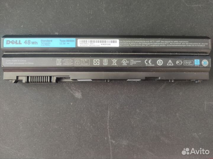 Аккумулятор для ноутбука dell