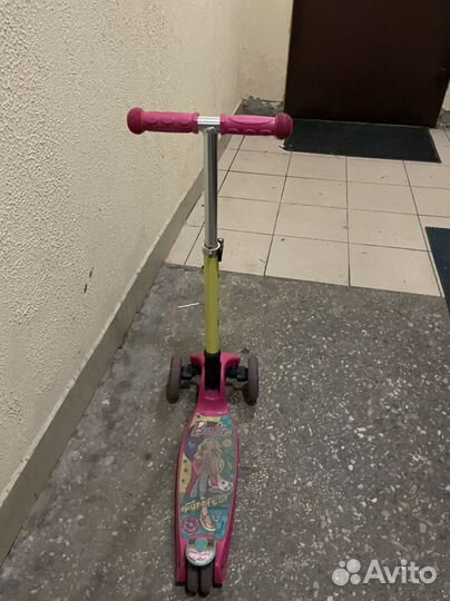 Самокат детский трехколесный бу
