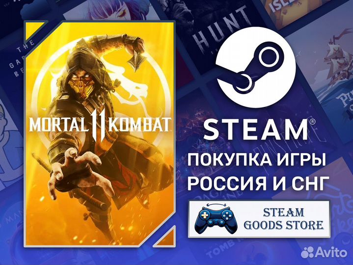 Mortal Kombat 11 (Steam, Россия)