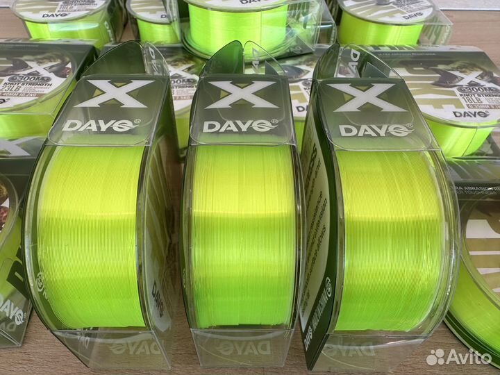 Леска карповая pike dayo Щука 300м салатовый