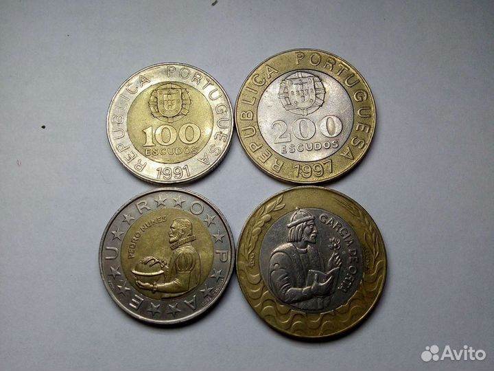 Монеты Португалия