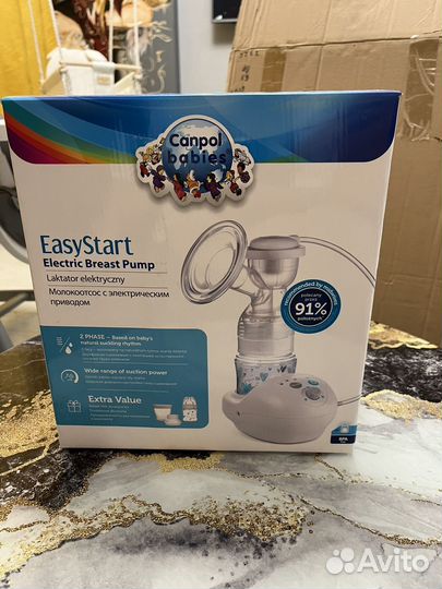 Молокоотсос электрический EasyStart Canpol Babies