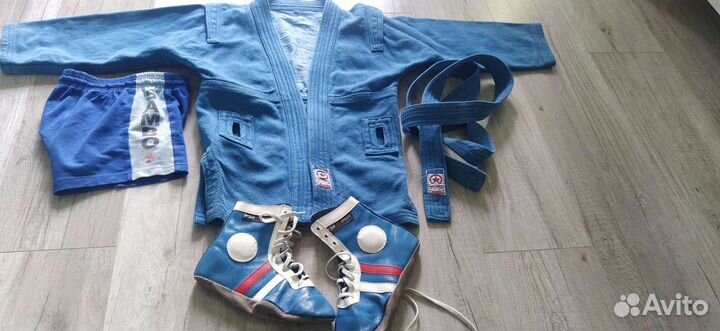 Форма для самбо, борцовки, шорты 5-7 лет