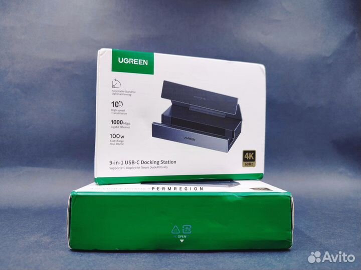 9-in-1 Ugreen док-станция 10Gbps (новая) GEN 2