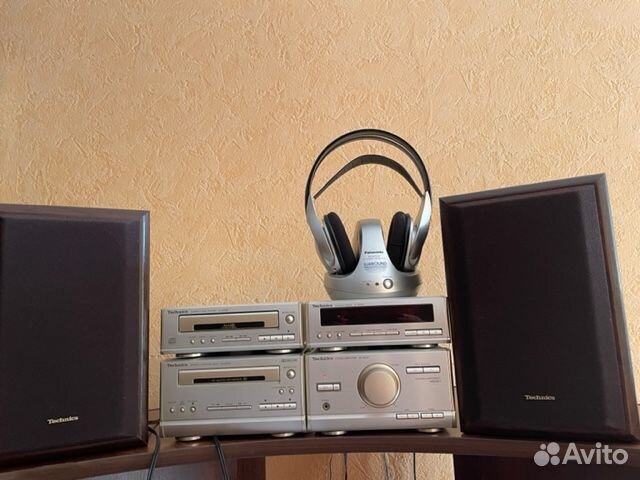 Technics SL-HD301 и наушники беспровод Panasonic