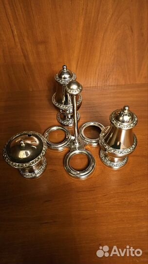 Круэт. Набор для специй на подставке. Англия