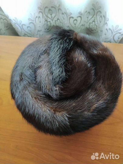 Шапка норковая женская