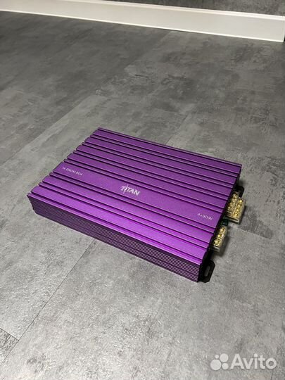 Усилитель 4 канальный titan 4.90