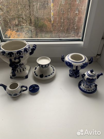 Посуда гжель и другая СССР