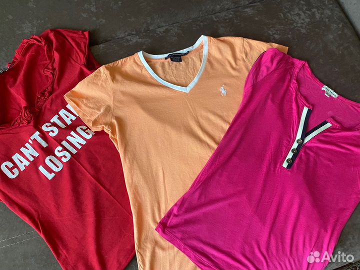 Футболка ralph lauren moschino banana republic