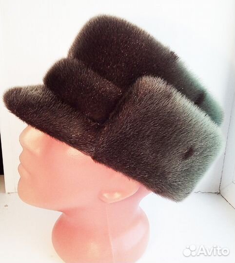 Шапка мужская - мех Нерпа