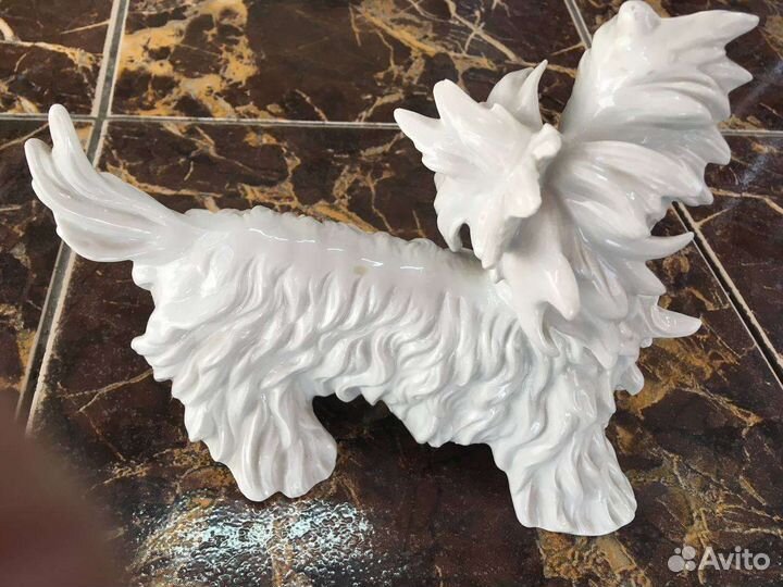 Статуэтка фарфор Собака Германия Unterweissbach