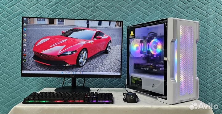 Игровой i7-8700/16/ssd 1024gb/rtx2060s 8Gb Новый