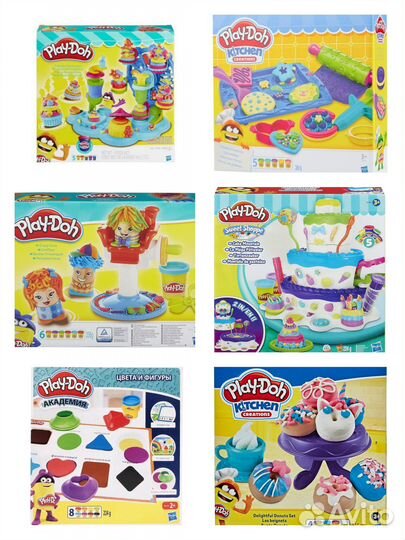 Play doh наборы