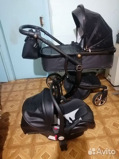Коляска luxmom 3 в 1