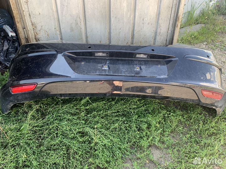 Бампер задний opel astra h gtc