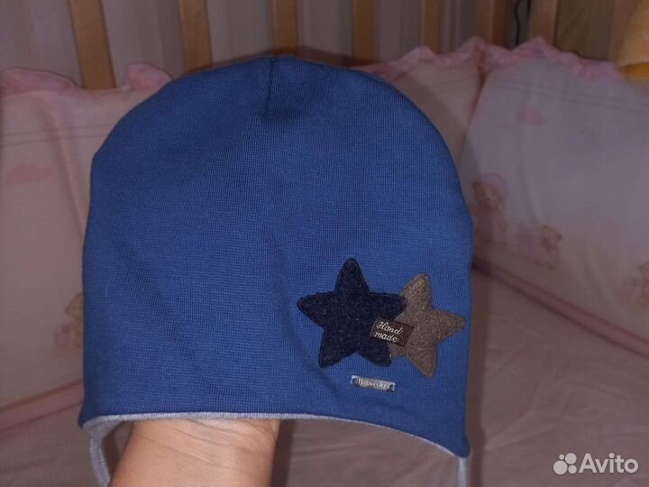2 шапки для мальчика
