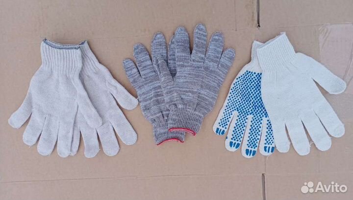 Перчатки рабочие. Новые. Доставка