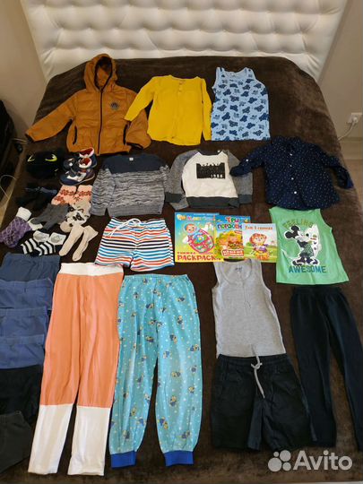 Детская одежда пакетом на мальчика 2-5лет