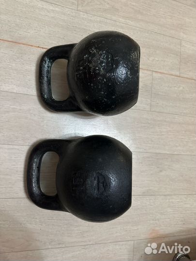 Гири 16 кг 2 шт