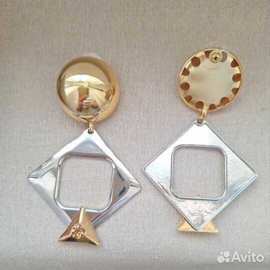 Серьги капельки