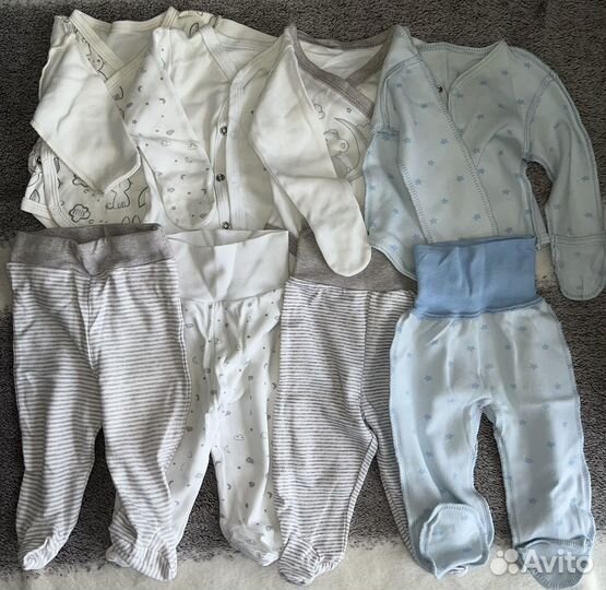 Пакет детских вещей для мальчика 56-80
