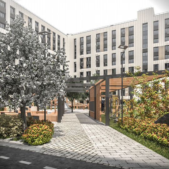 3-к. квартира, 77,4 м², 10/11 эт.