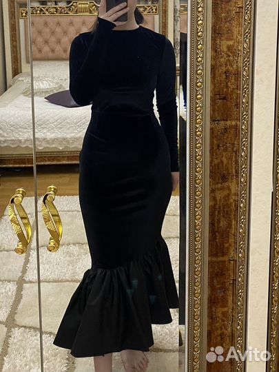 Вечернее платье бархат