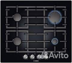 Газовая варочная панель Bosch PPP6A7M90R стекло