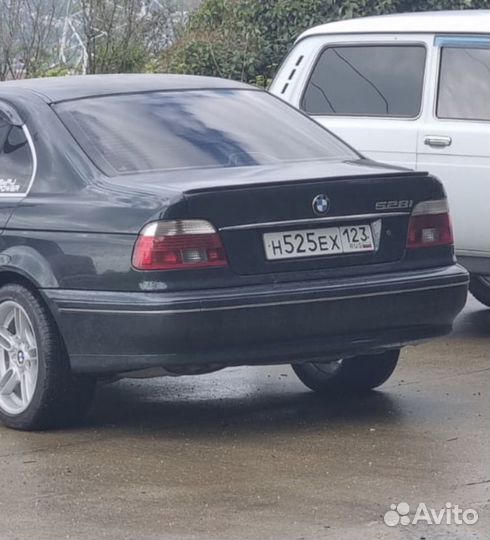 Задний бампер bmw 5 e39 цвет 430