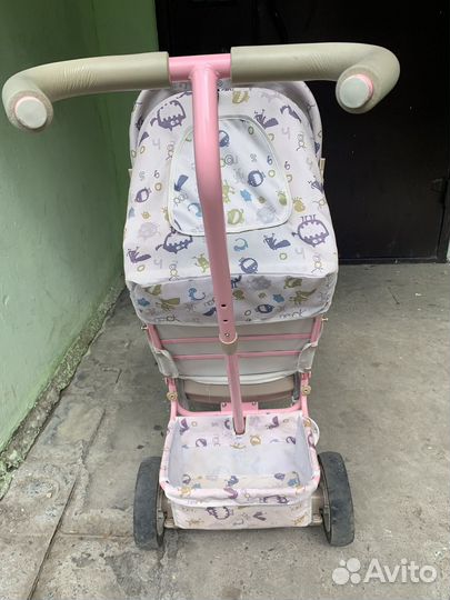 Детский велосипед-коляска