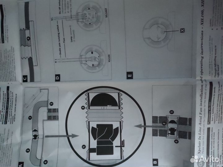 Вентилятор Xpelair XIL 100