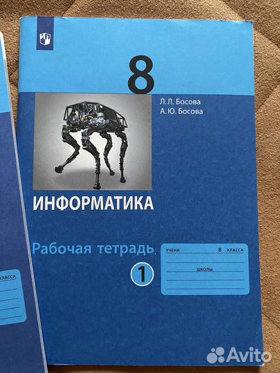 Рабочая тетрадь по информатике в 2 частях