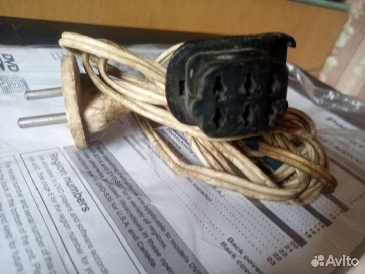 Сетевой кабель от телевизора Электроника