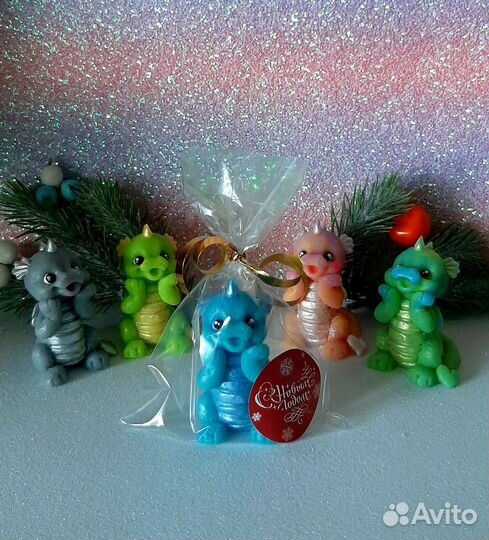 Мыло ручной работы Дракон 2024