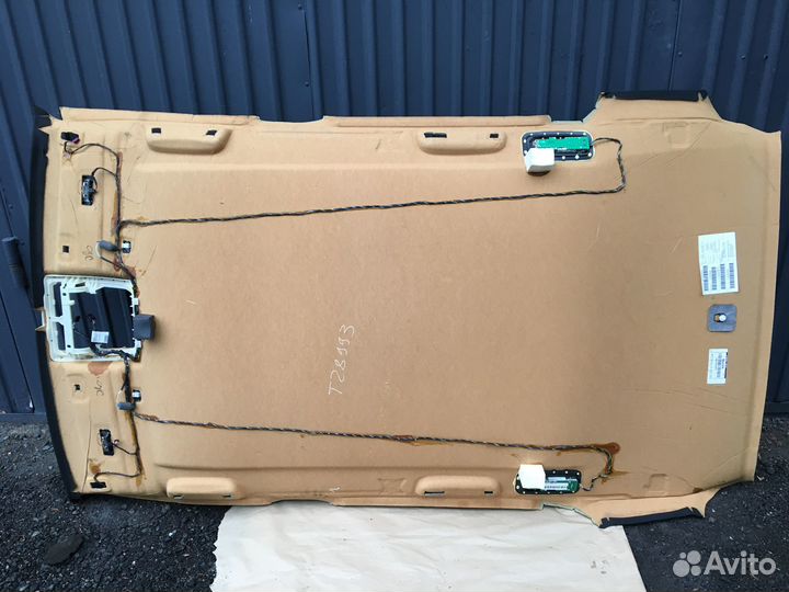 Потолок черный BMW X3 F25 10-14