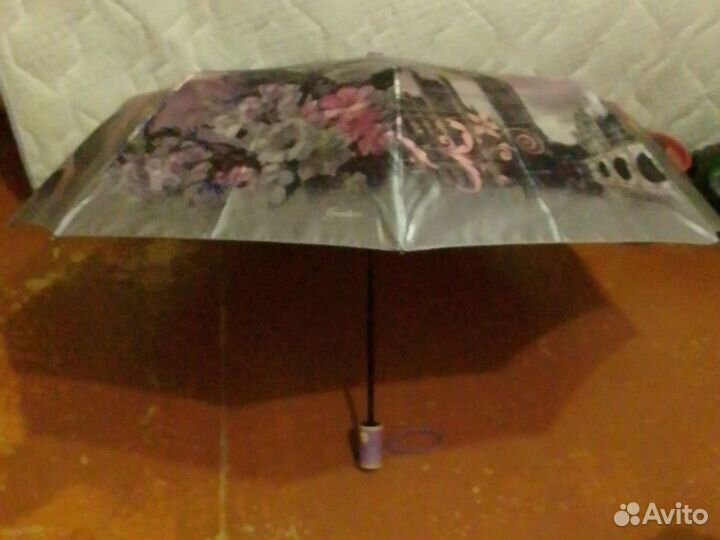Зонт женский, полуавтомат, новый