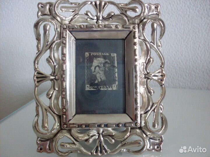 Чёрный и красный пенни 1840 г. Англия