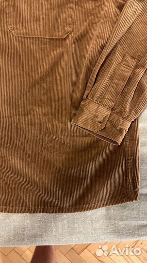 Рубашка Uniqlo Corduroy Work Long-Sleeve Shirt