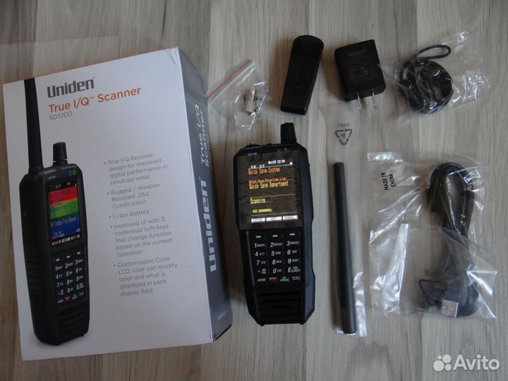 Ресивер Uniden SDS100 (+DMR+nxdn) новые