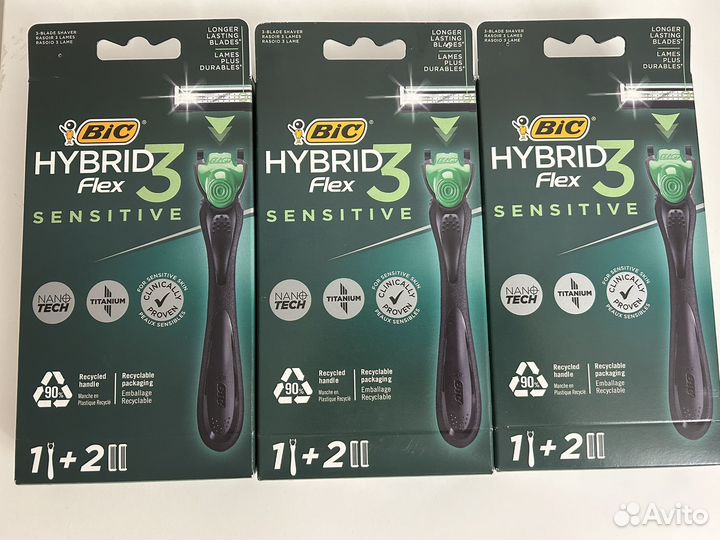 Bic hybrid flex 3 sensitive(оригинал)