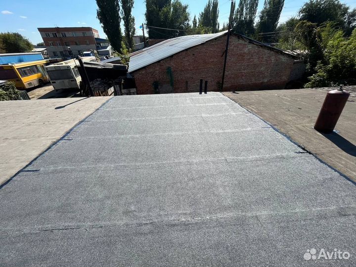 Ремонт кровли гаража