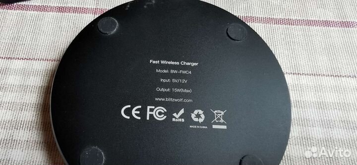 Blitzwolf BW-FWS4 беспроводная зарядка