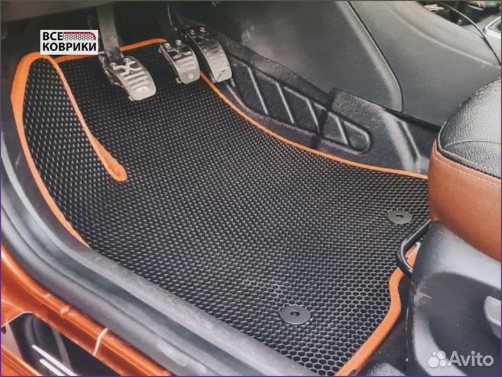 Автомобильные коврики EVA c бортами 3D и без