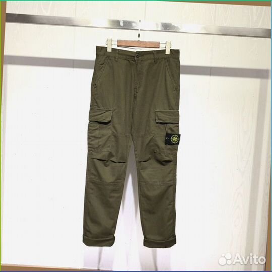 Спортивные карго штаны Stone Island (Premium качество)