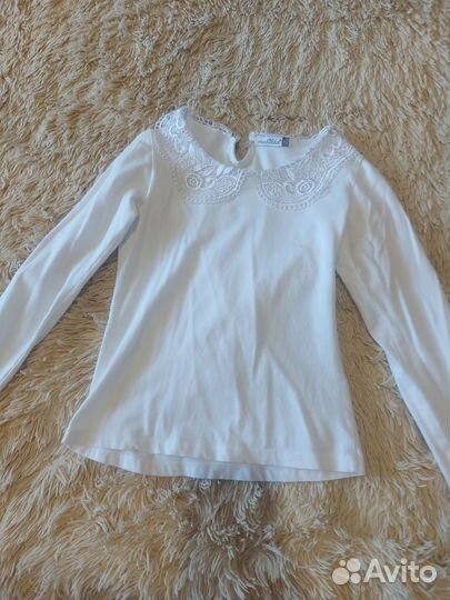 Блузка в школу 8 -9 лет бесплатно