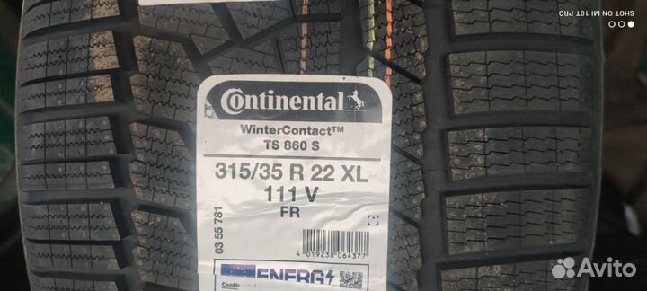 Continental ContiWinterContact TS 860S 275/40 R22 и 315/35 R22