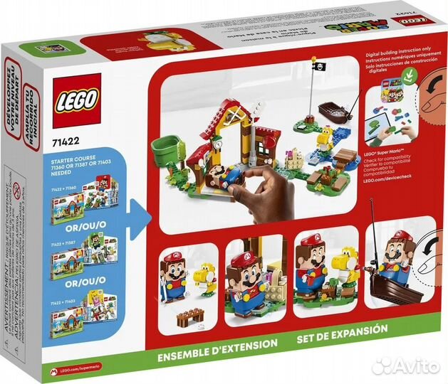 Новый конструктор lego Super Mario 71422 Оригинал